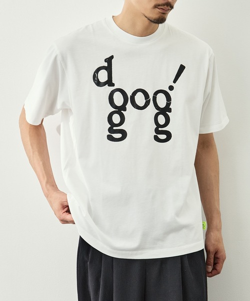 LOOSE JOINTS(ルーズジョインツ)の「【LOOSE JOINTS/ルーズジョインツ】JASON FOX - DOG S/S TEE(Tシャツ/カットソー・メンズ・ブラック/ホワイト・M/L)」の3枚目の写真