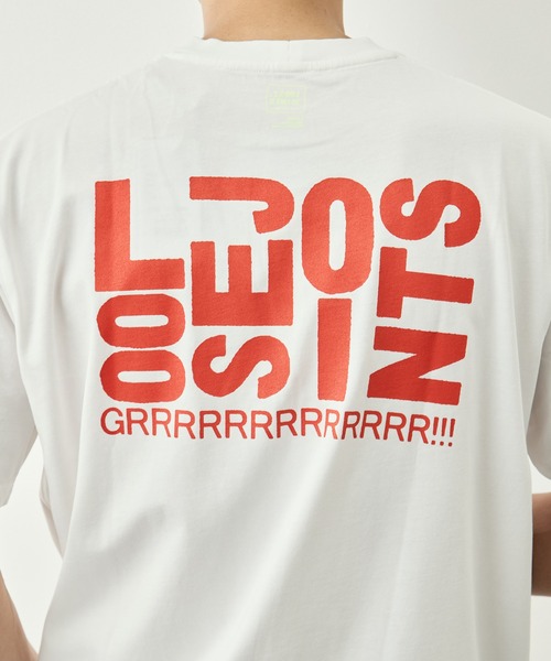 LOOSE JOINTS(ルーズジョインツ)の「【LOOSE JOINTS/ルーズジョインツ】JASON FOX - DOG S/S TEE(Tシャツ/カットソー・メンズ・ブラック/ホワイト・M/L)」の9枚目の写真