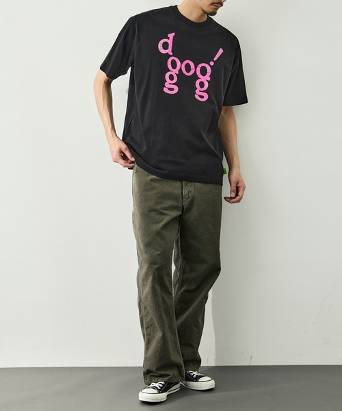 LOOSE JOINTS(ルーズジョインツ)の「【LOOSE JOINTS/ルーズジョインツ】JASON FOX - DOG S/S TEE(Tシャツ/カットソー・メンズ・ブラック/ホワイト・M/L)」の14枚目の写真