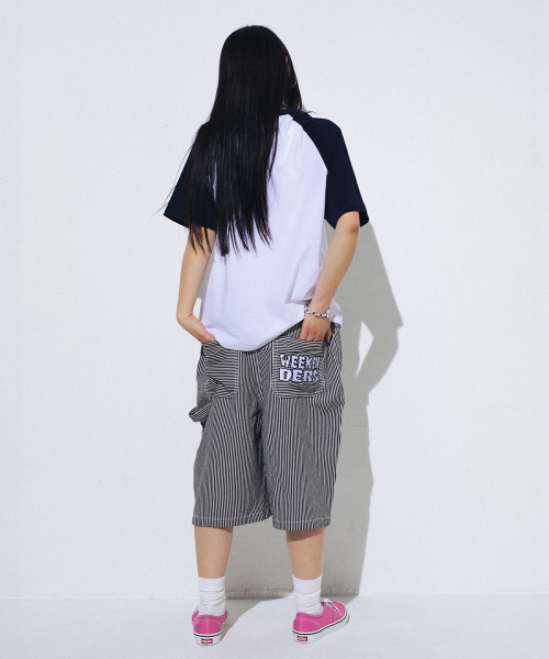 WKNDRS(ウィーキャンドース)の「PINSTRIPE SHORTS (BLACK)(その他パンツ・レディース・その他・MEDIUM/LARGE/X-LARGE)」の9枚目の写真