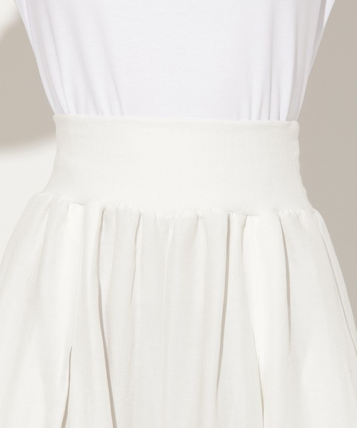 AND COUTURE(アンドクチュール)の「リネンタックフレアパンツ(その他パンツ・レディース・ブラック/ブラウン系その他/オフホワイト・FREE)」の7枚目の写真