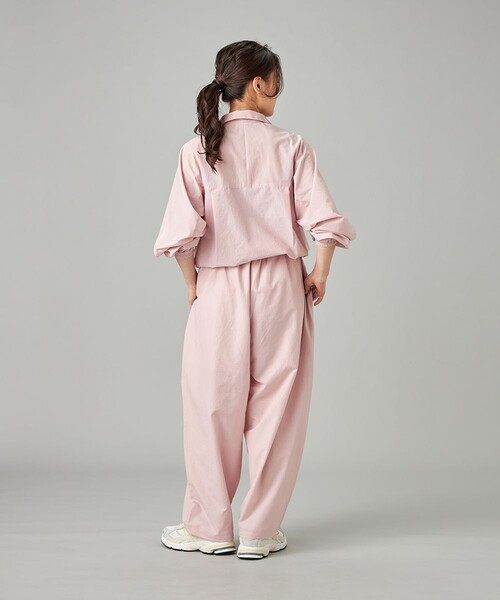 Chacott(チャコット)の「マイクロドットワイドパンツ(その他パンツ・レディース・ピンク/ブラック・M)」の13枚目の写真