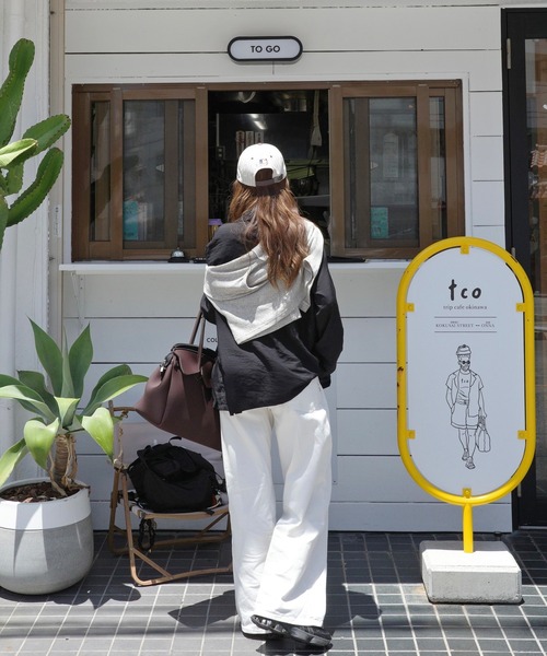 merrylatte(メリーラテ)の「ストレートワイドデニムパンツ(デニムパンツ・レディース・オフホワイト・MEDIUM)」の8枚目の写真