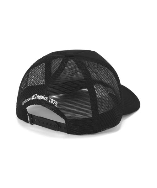 AVIREX(アヴィレックス)の「VARSITY OLD ENGLISH ARCH LOGO MESH CAP / バーシティ アーチロゴ メッシュキャップ / AVIREX / アヴィレックス(キャップ・メンズ・ブラック/ホワイト・F)」の5枚目の写真