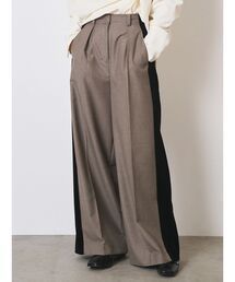 ワイドラインパンツ