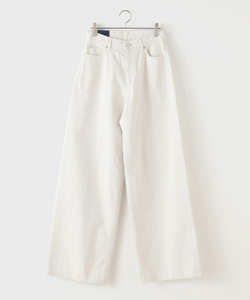 SERGE de bleu（サージ）の「《追加》SERGE/サージ KHUFU（デニムパンツ・レディース・ホワイト・26/25/24/23）」の12枚目の写真