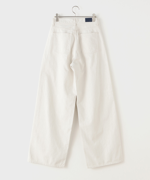 SERGE de bleu（サージ）の「《追加》SERGE/サージ KHUFU（デニムパンツ・レディース・ホワイト・26/25/24/23）」の13枚目の写真