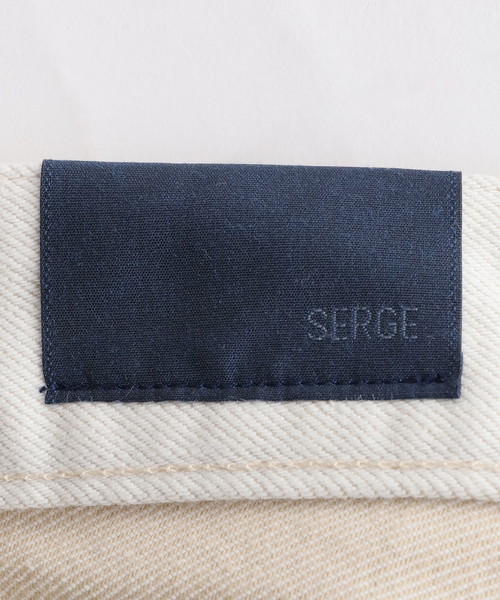 SERGE de bleu（サージ）の「《追加》SERGE/サージ KHUFU（デニムパンツ・レディース・ホワイト・26/25/24/23）」の18枚目の写真