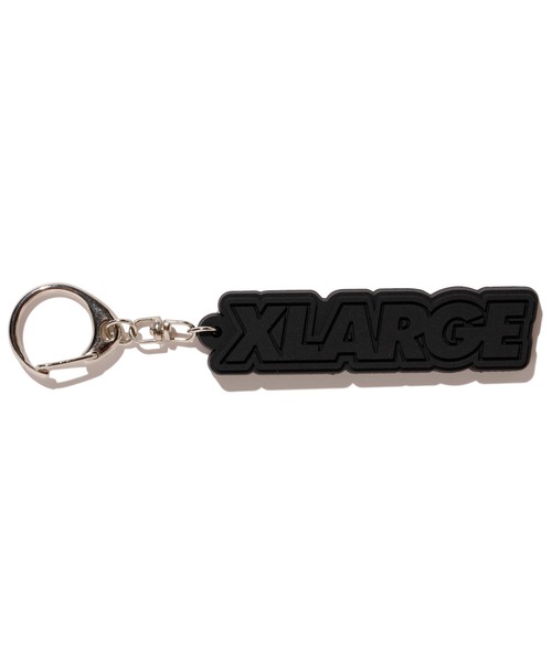 セール】LOGO RUBBER KEYHOLDER（キーホルダー）｜XLARGE（エクストラ