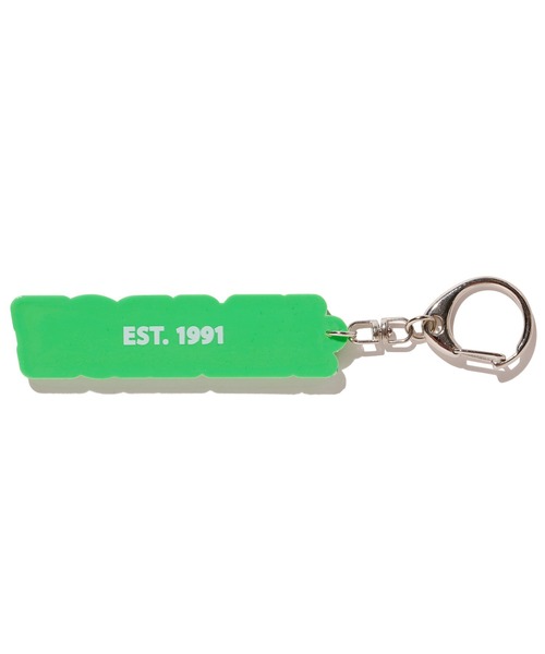 XLARGE(エクストララージ)の「LOGO RUBBER KEYHOLDER(キーホルダー・メンズ・パープル/ブラック/グリーン/ブルー/オレンジ・ONE SIZE)」の8枚目の写真
