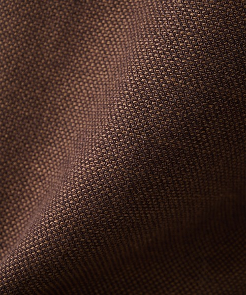IRENISA（イレニサ）の「【irenisa/イレニサ】別注SUMMER TWEED OPEN COLLAR SHIRT（シャツ/ブラウス・メンズ・ブラック/ダークブラウン・2/3）」の14枚目の写真
