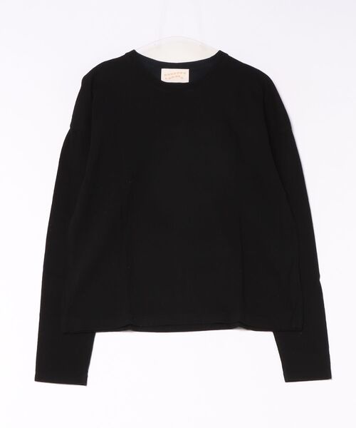 CAROUSE LAMBRA(ケラウズランブラ)の「LS CREW(Tシャツ/カットソー・レディース・ブラック/ホワイト・FREE)」の11枚目の写真