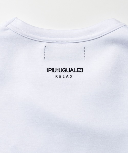 1PIU1UGUALE3 RELAX (ウノピゥウノウグァーレトレ リラックス)の「1PIU1UGUALE3 RELAX(ウノピゥウノウグァーレトレ リラックス)レーヨンブレンド ドローコードロングTシャツ(Tシャツ/カットソー・メンズ・ホワイト/ブラック・M/S/XXL/XL/L)」の17枚目の写真