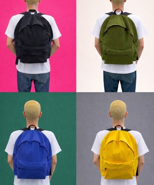 PACKING（パッキング）の「PACKING/パッキング / DAY PACK / デイパック / PA-063（バックパック/リュック・メンズ・イエロー/ブルー/ブラック/オリーブ・FREE）」の9枚目の写真