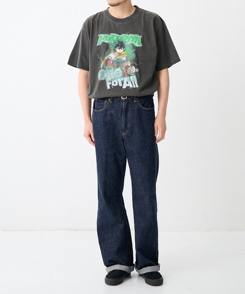 THE TOKYO（ザトウキョウ）の「【PIIT/ピット】DEKU TEE/主人公、緑谷出久（デク）「僕のヒーローアカデミア」・アニメTEE（Tシャツ/カットソー・メンズ・ダークグレー・L/M/XL）」の3枚目の写真