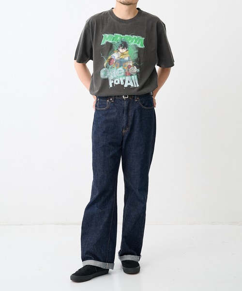 THE TOKYO（ザトウキョウ）の「【PIIT/ピット】DEKU TEE/主人公、緑谷出久（デク）「僕のヒーローアカデミア」・アニメTEE（Tシャツ/カットソー・メンズ・ダークグレー・L/M/XL）」の4枚目の写真