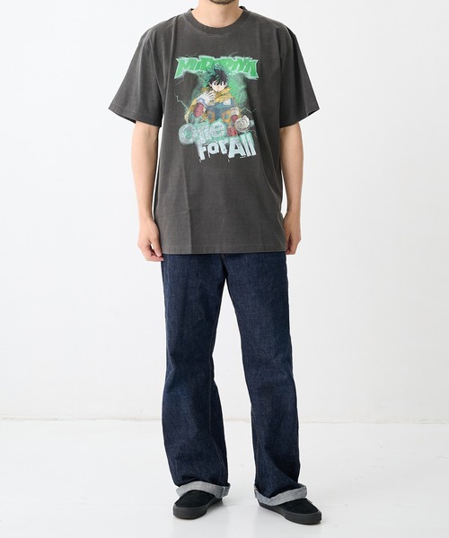 THE TOKYO（ザトウキョウ）の「【PIIT/ピット】DEKU TEE/主人公、緑谷出久（デク）「僕のヒーローアカデミア」・アニメTEE（Tシャツ/カットソー・メンズ・ダークグレー・L/M/XL）」の5枚目の写真