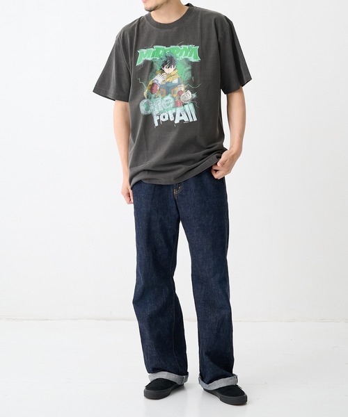 THE TOKYO（ザトウキョウ）の「【PIIT/ピット】DEKU TEE/主人公、緑谷出久（デク）「僕のヒーローアカデミア」・アニメTEE（Tシャツ/カットソー・メンズ・ダークグレー・L/M/XL）」の7枚目の写真