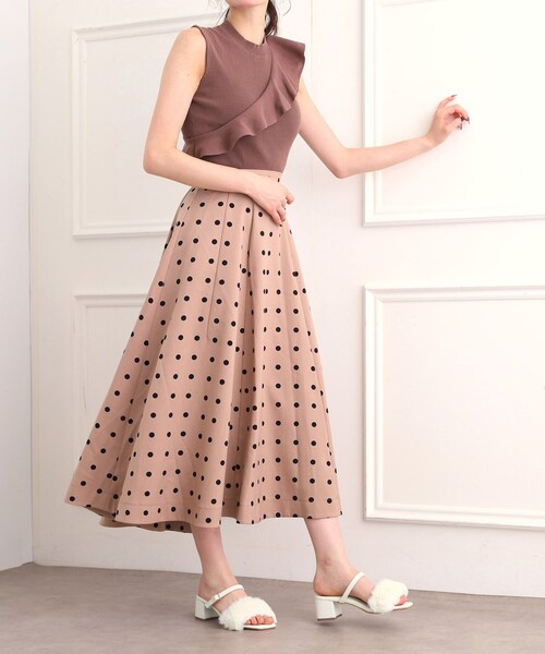 ESPERANZA(エスペランサ)の「【Fur Collection】フェイクファー付き2WAYミュールサンダル(サンダル・レディース・ブラック系8/アイボリー系8/ピンク系9・LL/M/S/L)」の7枚目の写真
