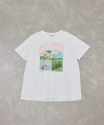 GANNI（ガニー）の「【GANNI for ADAM ET ROPE'】別注Basic Jersey TEDDY Tee（Tシャツ/カットソー）」
