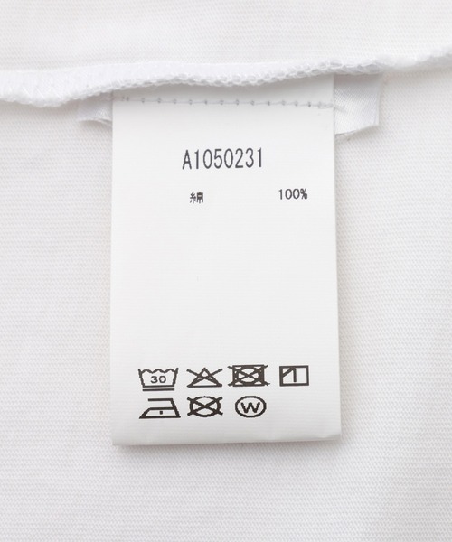 GANNI(ガニー)の「【GANNI for ADAM ET ROPE'】別注Basic Jersey TEDDY Tee(Tシャツ/カットソー・レディース・ホワイト/チャコールグレー・S)」の9枚目の写真