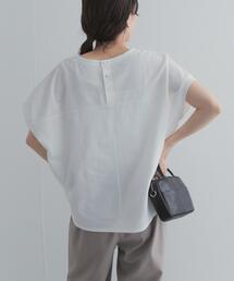 URBAN RESEARCH DOORS | リネンタッチBACKボタンプルオーバー(Tシャツ/カットソー)