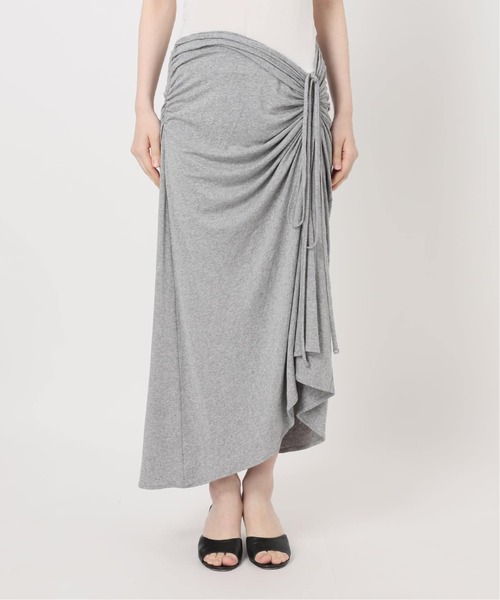 EDIT. FOR LULU(エディットフォールル)の「【ESTHE/エステ】Strappy Midi Skirt(スカート・レディース・チャコールグレー・FREE)」の8枚目の写真
