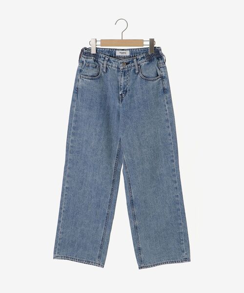 le.coeur blanc（ルクールブラン）の「Healthy denim PinkPepper M-Easy（デニムパンツ・レディース・ブルー/サックスブルー・38/36）」の3枚目の写真
