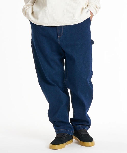 ELEMENT(エレメント)の「ELEMENT/エレメント SHOD PANTS PAINTER ロンパン BG022702(その他パンツ・メンズ・ケミカルウォッシュ/ブラック/ダークインディゴブルー・L/XL/M)」の1枚目の写真