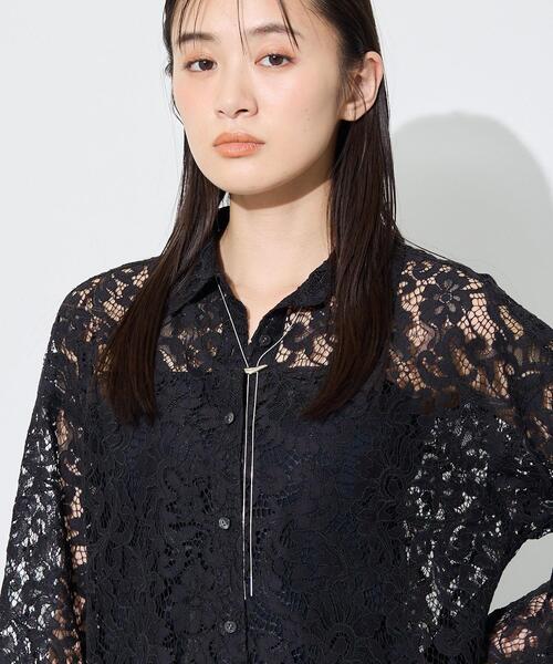 INDIVI(インディヴィ)の「【長さ調整自由】ナロータイネックレス(ネックレス・レディース・シルバー系4・00)」の7枚目の写真