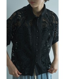 marjour | LACE OVER SHIRT(シャツ/ブラウス)