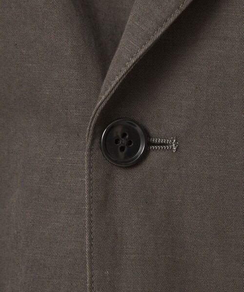 Steven Alan(スティーブンアラン)の「<Steven Alan> コットン/リネン ツイル ダブルブレステッド 6B ジャケット(テーラードジャケット・メンズ・オリーブ/ダークグレー・XL/L/M/S)」の11枚目の写真