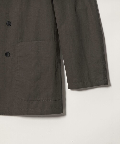 Steven Alan(スティーブンアラン)の「<Steven Alan> コットン/リネン ツイル ダブルブレステッド 6B ジャケット(テーラードジャケット・メンズ・オリーブ/ダークグレー・XL/L/M/S)」の14枚目の写真