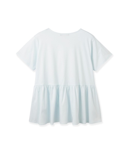 ketty(ケティ)の「【着るUVケア】ペプラム プルオーバー(Tシャツ/カットソー・レディース・オフホワイト/ブラック・M)」の9枚目の写真