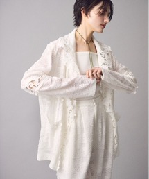 IMMEZ�i�C���Y�j�́uLaced Bloom Jacket / ���[�X�W���P�b�g�i�e�[���[�h�W���P�b�g�j�v