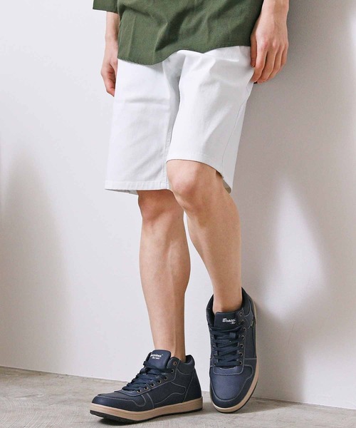 TopIsm(トップイズム)の「コットン無地 ストレッチショートパンツ(チノパンツ・メンズ・ネイビー/オリーブ/レッド/グレー/ホワイト/チャコールグレー/ブラック/ベージュ・XL/L/M/XXL/S)」の2枚目の写真