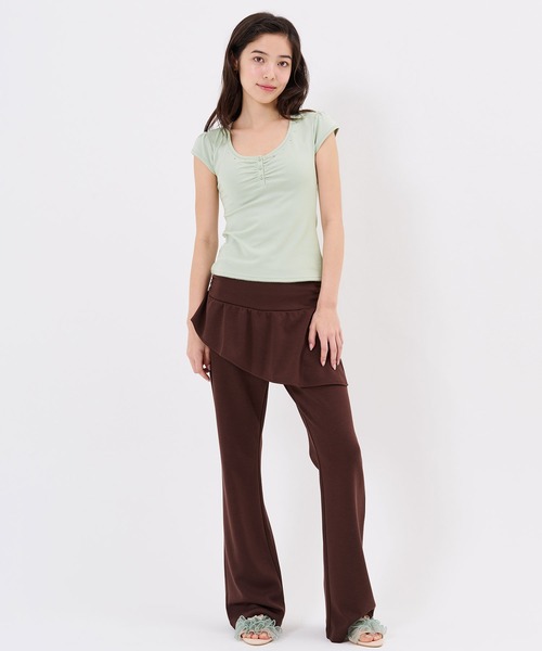 TINA:JOJUN(ティーナジョジュン)の「バックオープン ヘンリーネック カットソー TINA:JOJUN(Tシャツ/カットソー・レディース・ラベンダー/ネイビー/ミント/ホワイト・M)」の17枚目の写真