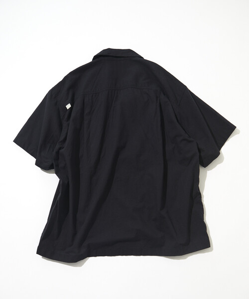 CAHLUMN（カウラム）の「CAHLUMN/カウラム Cotton Linen Open Collar Shirt（シャツ/ブラウス・メンズ・ネイビー・#18/MEDIUM/LARGE/X-LARGE/XX-LARGE）」の7枚目の写真