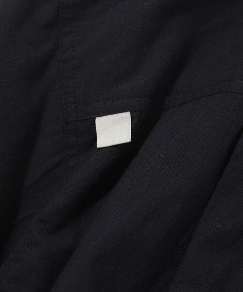 CAHLUMN（カウラム）の「CAHLUMN/カウラム Cotton Linen Open Collar Shirt（シャツ/ブラウス・メンズ・ネイビー・#18/MEDIUM/LARGE/X-LARGE/XX-LARGE）」の8枚目の写真