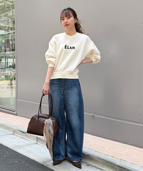 le.coeur blanc(ルクールブラン)の「《WEB限定》アソートプリントプリーツスカーフ(バンダナ/スカーフ・レディース・グレー系その他/イエロー系その他・FREE)」の9枚目の写真