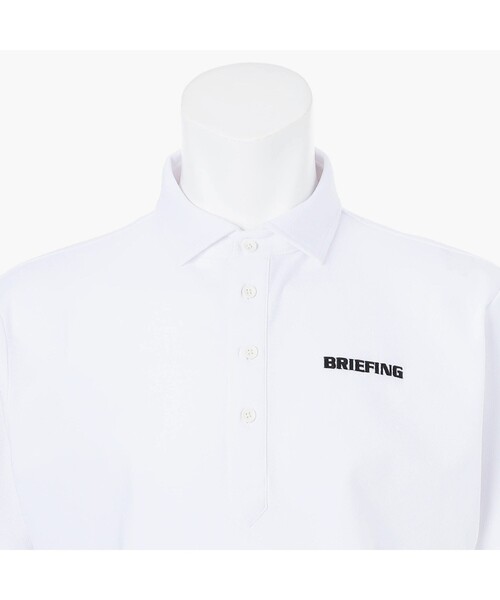 BRIEFING(ブリーフィング)の「【BRIEFING GOLF/ブリーフィングゴルフ】MEN’S EARTH MESH WC SHIRT(Tシャツ/カットソー・メンズ・オレンジ/ホワイト/ブラック・M/L)」の6枚目の写真