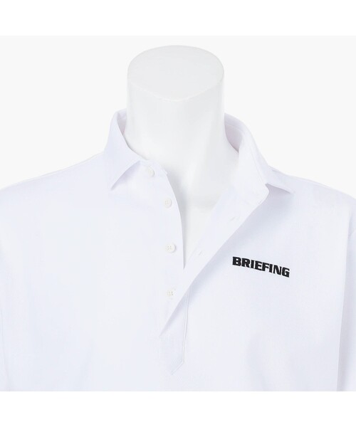 BRIEFING(ブリーフィング)の「【BRIEFING GOLF/ブリーフィングゴルフ】MEN’S EARTH MESH WC SHIRT(Tシャツ/カットソー・メンズ・オレンジ/ホワイト/ブラック・M/L)」の7枚目の写真