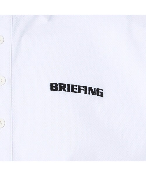 BRIEFING(ブリーフィング)の「【BRIEFING GOLF/ブリーフィングゴルフ】MEN’S EARTH MESH WC SHIRT(Tシャツ/カットソー・メンズ・オレンジ/ホワイト/ブラック・M/L)」の8枚目の写真