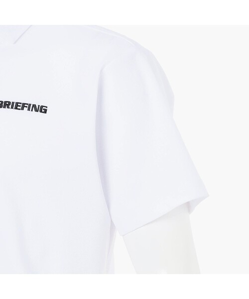 BRIEFING(ブリーフィング)の「【BRIEFING GOLF/ブリーフィングゴルフ】MEN’S EARTH MESH WC SHIRT(Tシャツ/カットソー・メンズ・オレンジ/ホワイト/ブラック・M/L)」の9枚目の写真