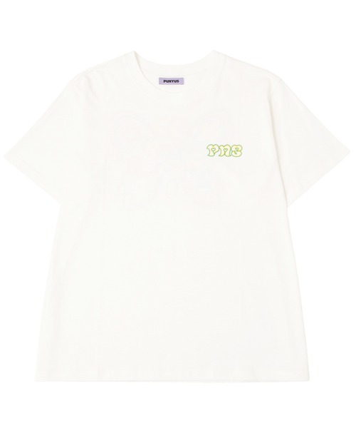 PUNYUS(プニュズ)の「【NEW SIZE】Butterfly Tシャツ(Tシャツ/カットソー・レディース・サックスブルー/ピンク/ホワイト・1/2/3/4/5)」の2枚目の写真
