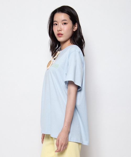 PUNYUS(プニュズ)の「【NEW SIZE】Butterfly Tシャツ(Tシャツ/カットソー・レディース・サックスブルー/ピンク/ホワイト・1/2/3/4/5)」の6枚目の写真