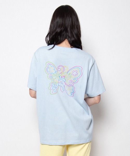 PUNYUS(プニュズ)の「【NEW SIZE】Butterfly Tシャツ(Tシャツ/カットソー・レディース・サックスブルー/ピンク/ホワイト・1/2/3/4/5)」の16枚目の写真