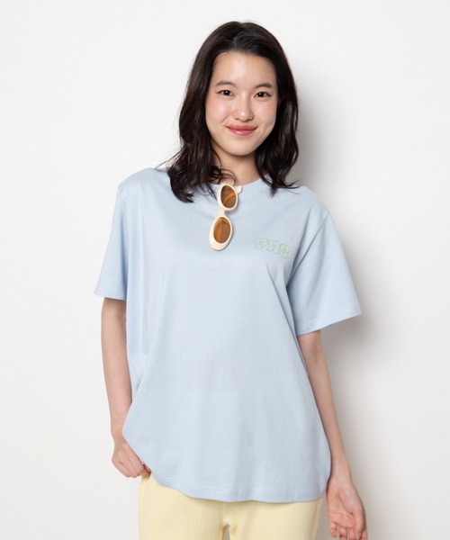 PUNYUS(プニュズ)の「【NEW SIZE】Butterfly Tシャツ(Tシャツ/カットソー・レディース・サックスブルー/ピンク/ホワイト・1/2/3/4/5)」の4枚目の写真