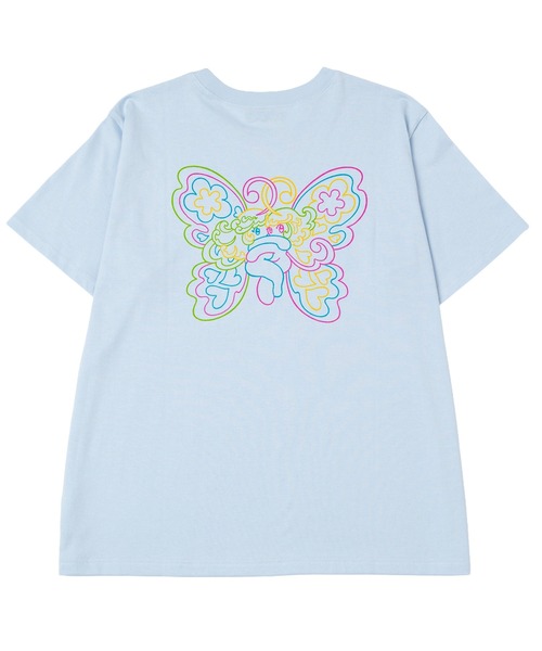 PUNYUS(プニュズ)の「【NEW SIZE】Butterfly Tシャツ(Tシャツ/カットソー・レディース・サックスブルー/ピンク/ホワイト・1/2/3/4/5)」の21枚目の写真
