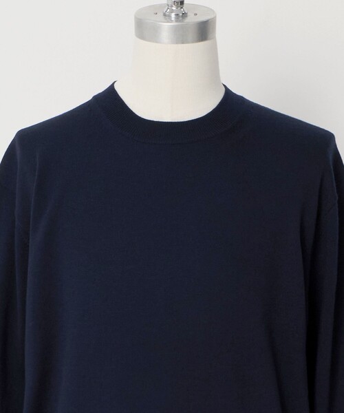 LOEFF（ロエフ）の「＜LOEFF＞ダメージ ニット プルオーバー UNISEX（ニット/セーター・レディース・ブラック/ネイビー/ブラウン系・2/1/0）」の10枚目の写真